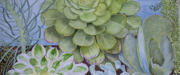 Succulent Painting